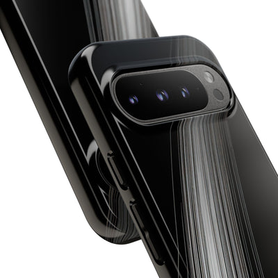 Black Tough Phone Case for Google Pixel - Linear Velocity Beam