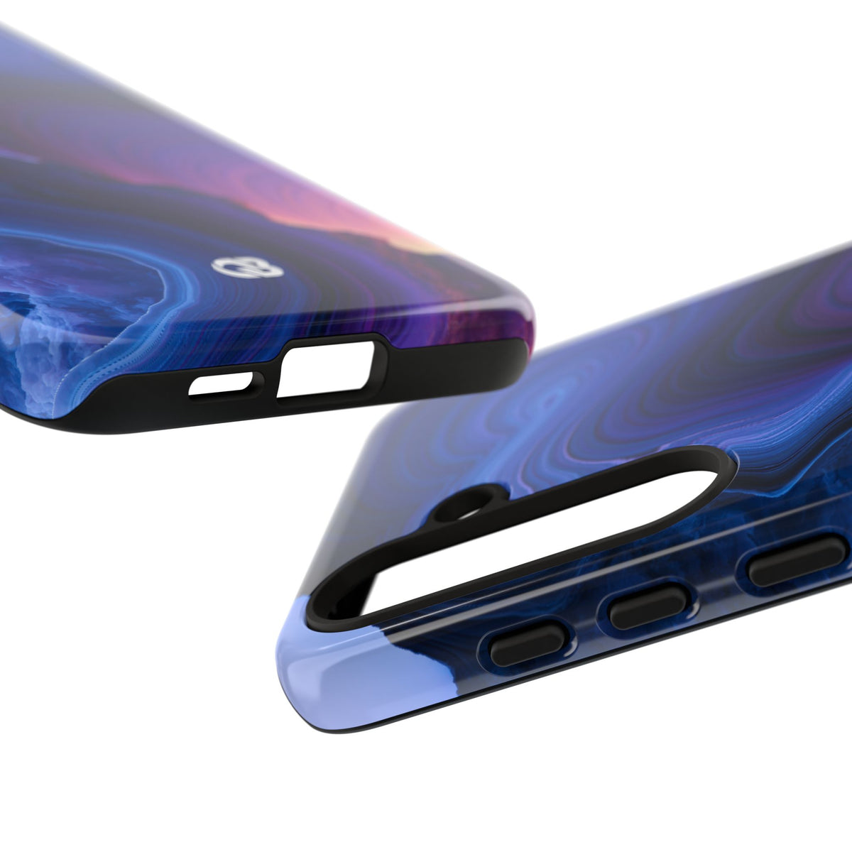 Radiant Strata · Tough Phone Case for Samsung · Blue