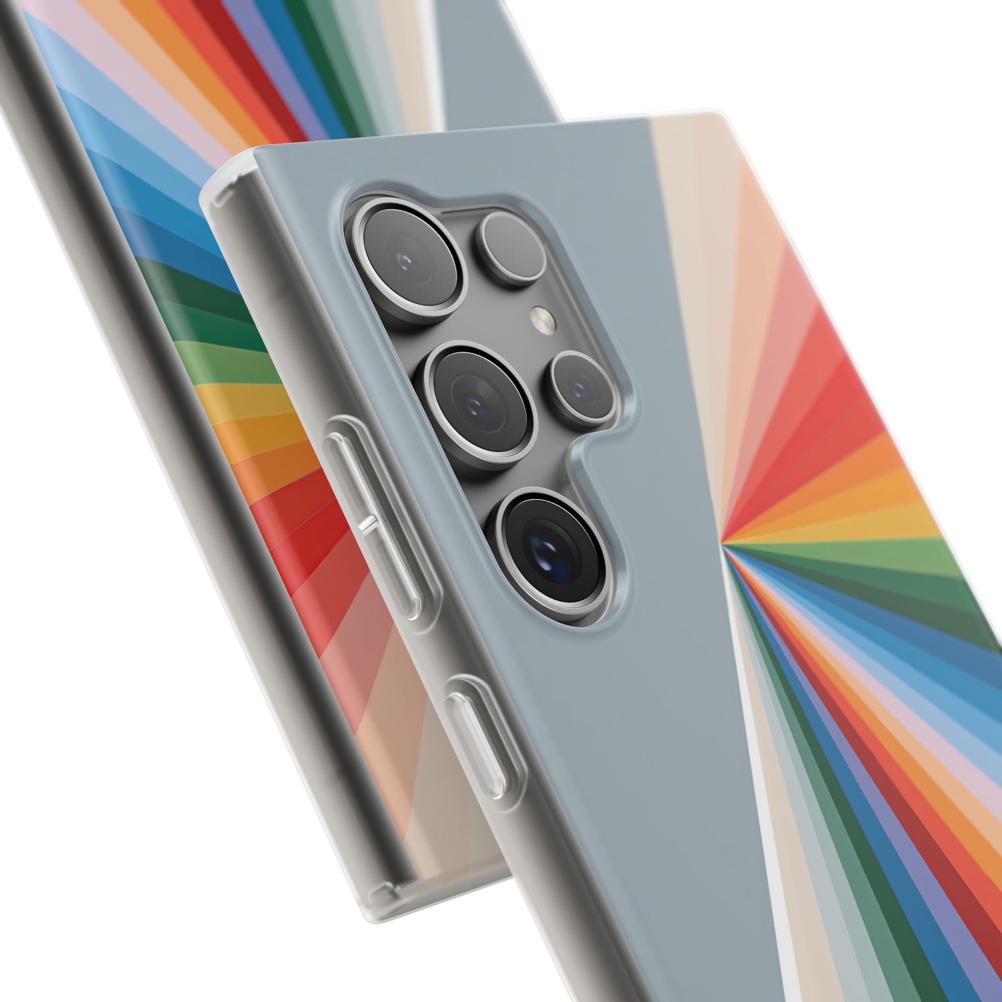 Grey Lite Phone Case for Samsung - Slate Prism Burst