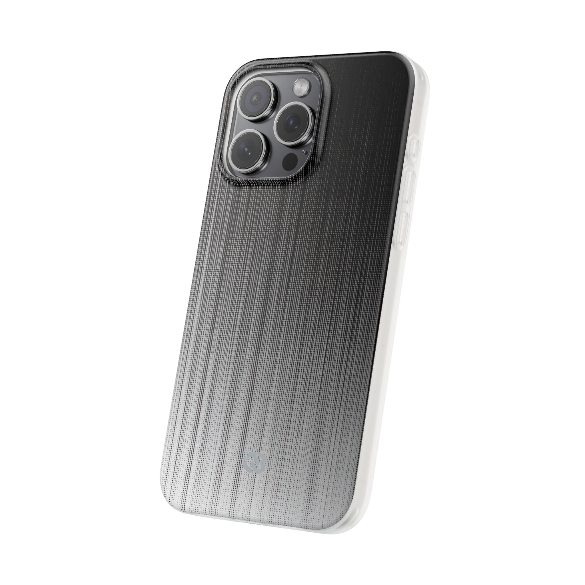 Grey Lite Phone Case for iPhone - Static Vertical Dither