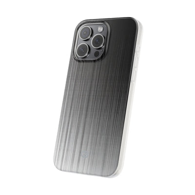 Grey Lite Phone Case for iPhone - Static Vertical Dither