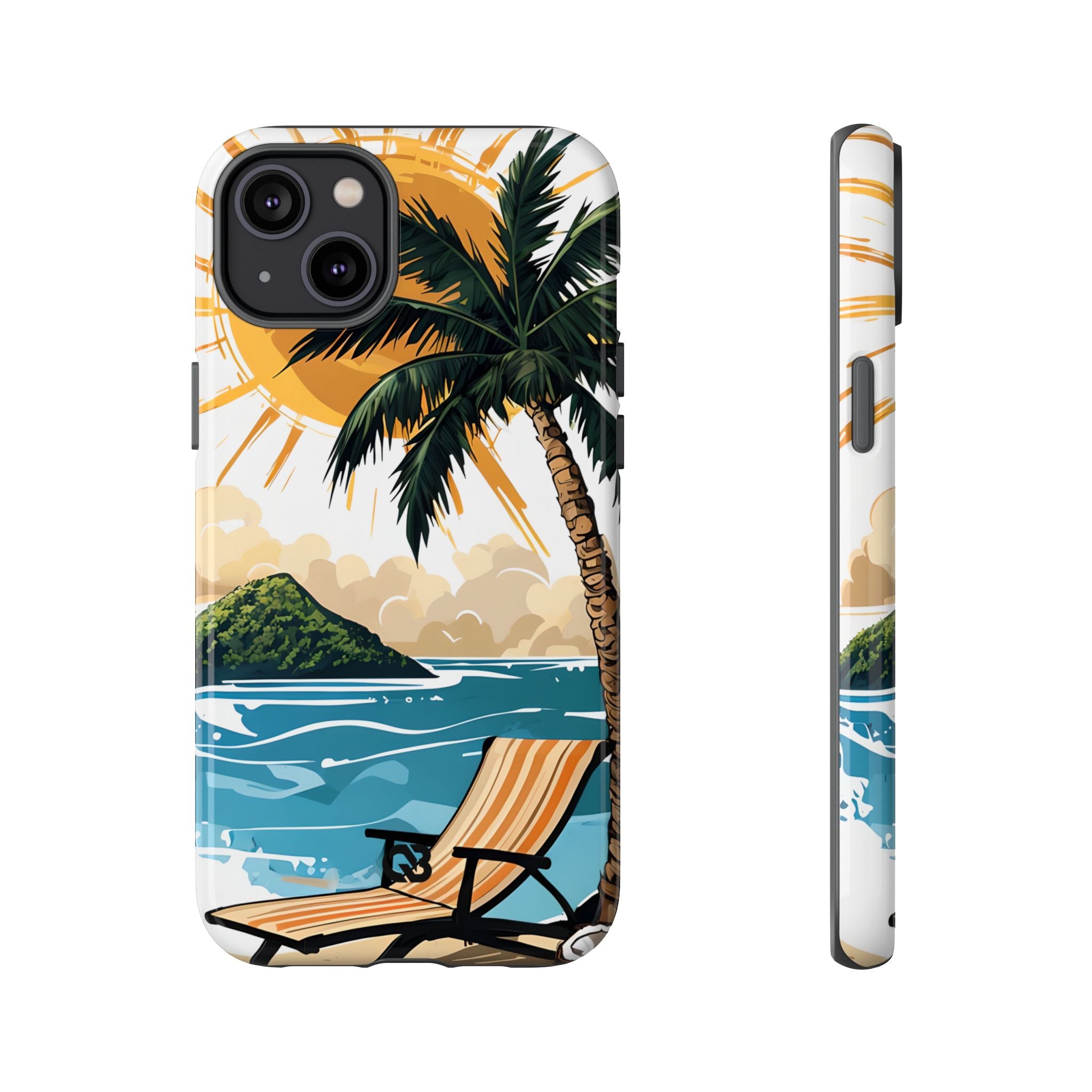 Radiant Coast Solitude · Tough Handyhülle für iPhone