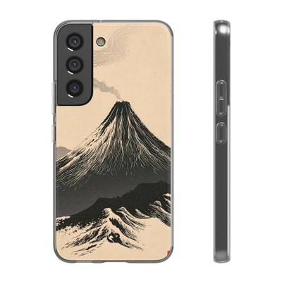 Beige Lite Phone Case for Samsung - Obsidian Ink Summit