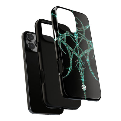 Teal Cyber Sigil · Tough Phone Case for iPhone · Teal
