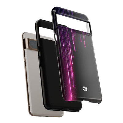 Binary Cascade · Tough Phone Case for Pixel ·  Black