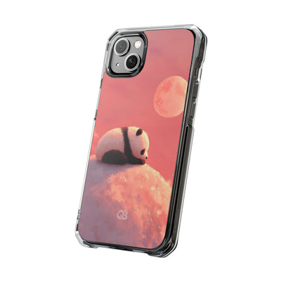 Rose Moon Panda · Impact Coque de téléphone pour iPhone · Magsafe