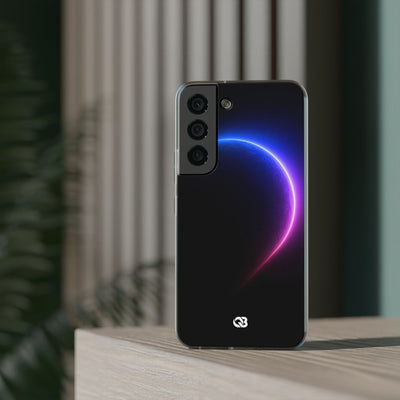 Luminous Eclipse · Lite Phone Case for Samsung · Black