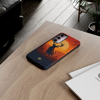 Amber Ridge Stag · Tough Phone Case for Samsung