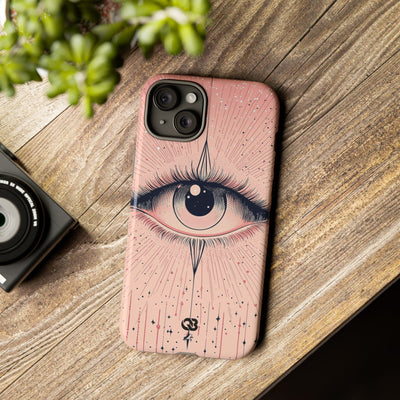 Obsidian Cosmic Gaze · Tough Phone Case for iPhone