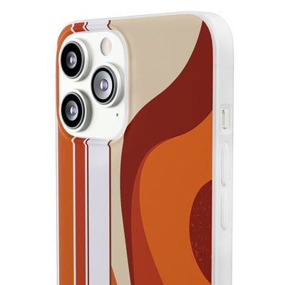 Terracotta Strata · Lite Phone Case for iPhone ·  Orange
