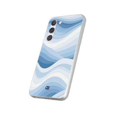 Blue Lite Phone Case for Samsung - Glacial Indigo Flow