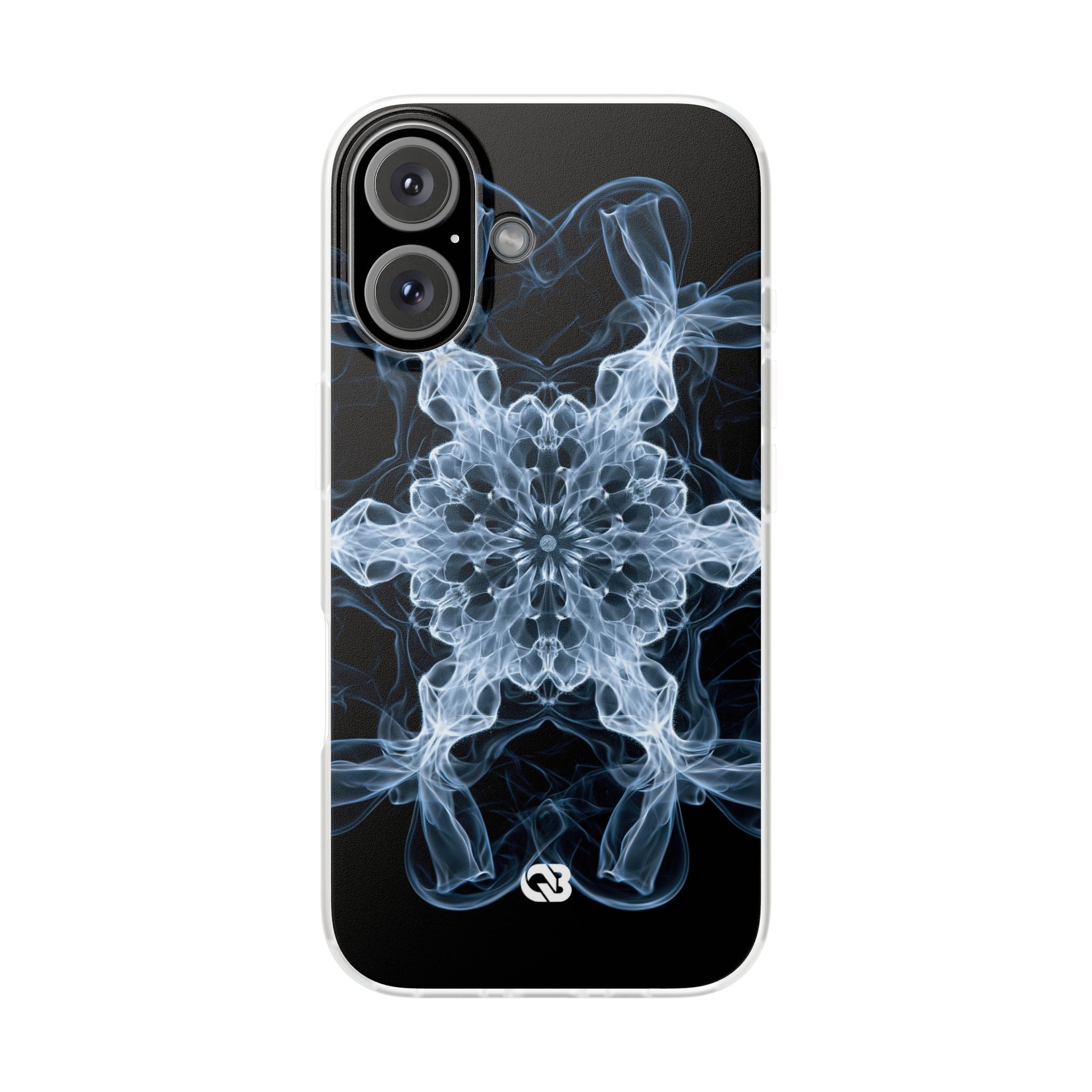 Blue Lite Phone Case for iPhone - Glacial Smoke Crown