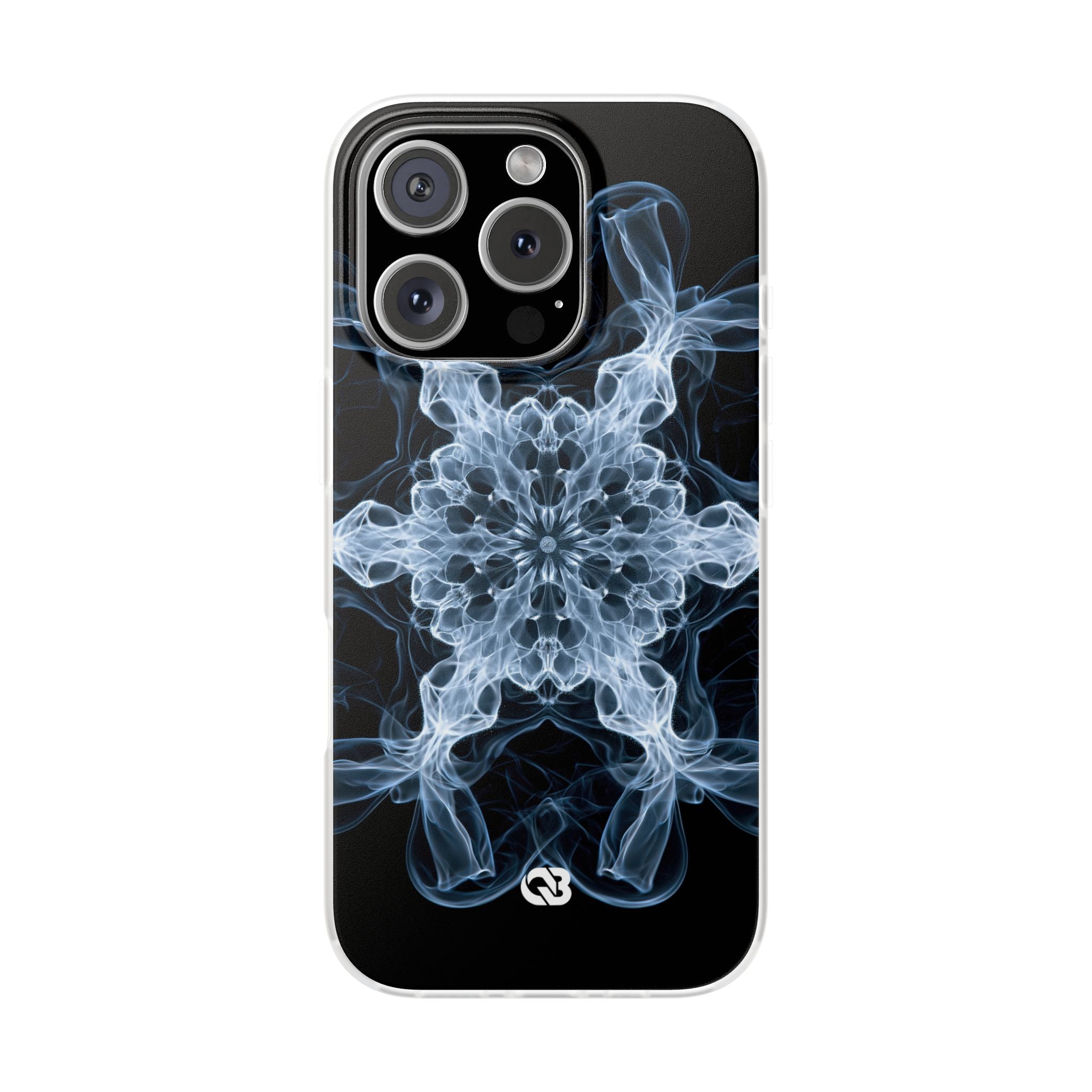 Blue Lite Phone Case for iPhone - Glacial Smoke Crown