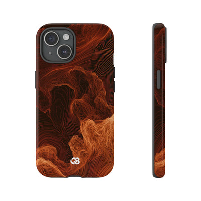 Amber Filament · Tough Phone Case for iPhone · Orange