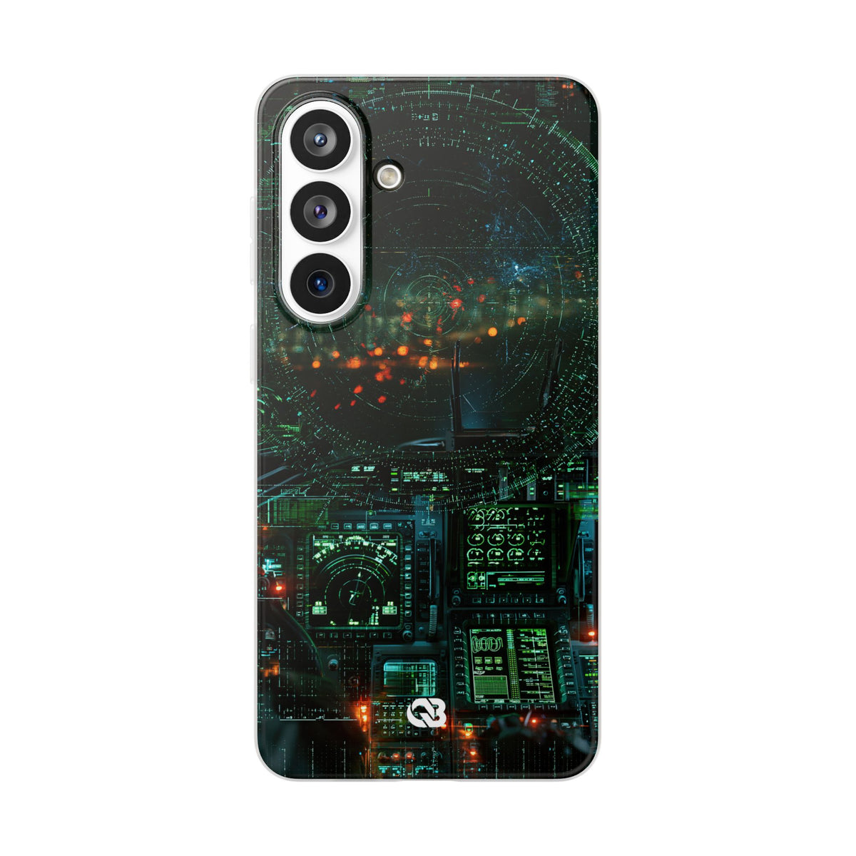 Tactical Avionics HUD · Lite Phone Case for Samsung · Green
