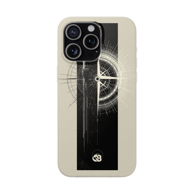 Beige Lite Phone Case for iPhone - Zenith Vector Spire