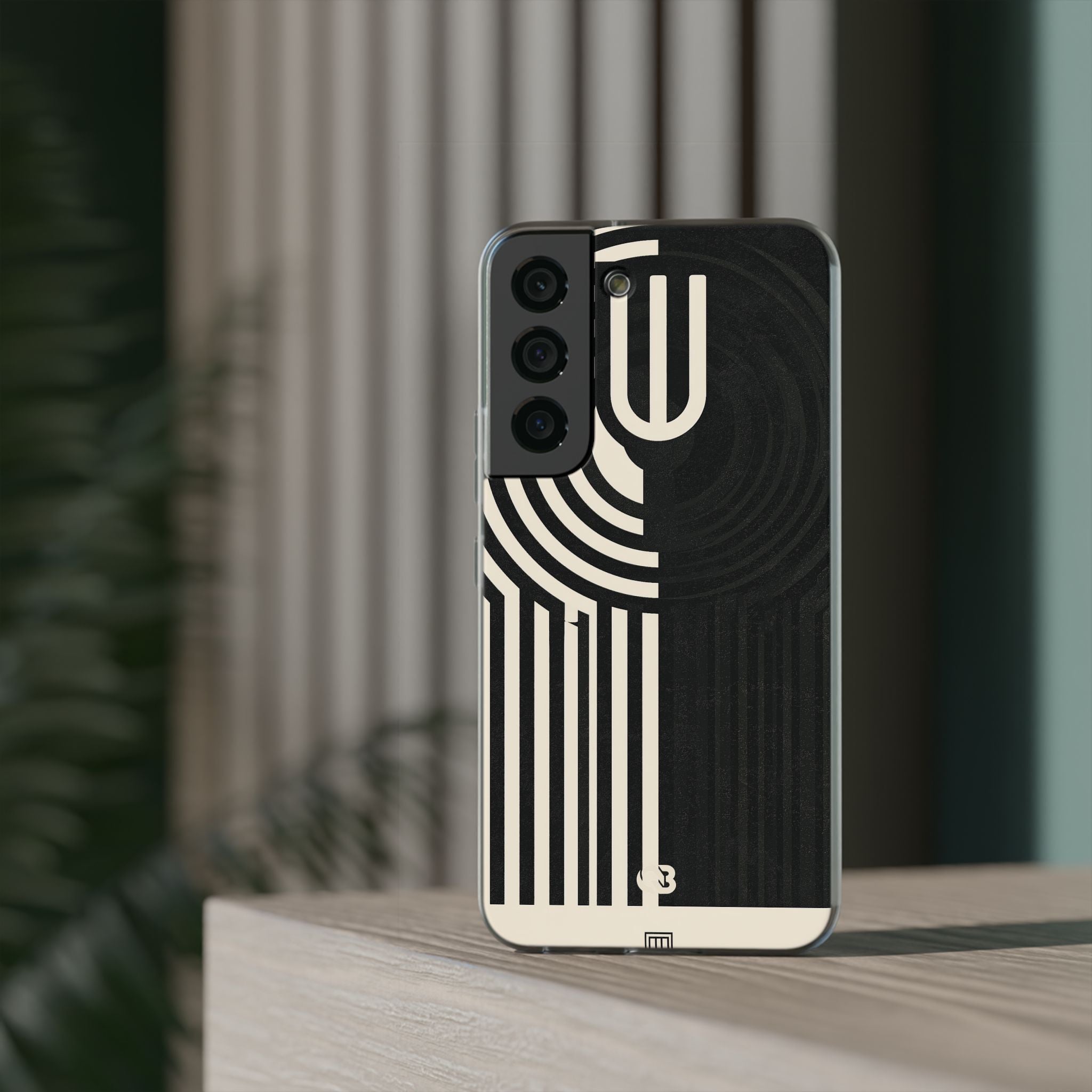 Beige Lite Phone Case for Samsung - Monolith Ivory Signal
