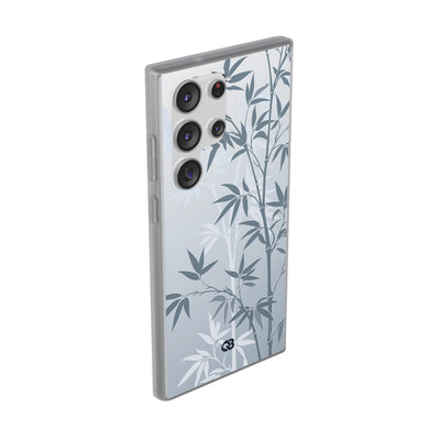 Misty Bamboo Grove · Lite Phone Case for Samsung · Blue