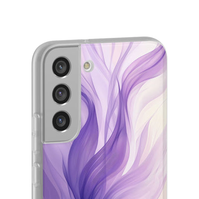 Amethyst Silk Waves · Soft Phone Case for Samsung