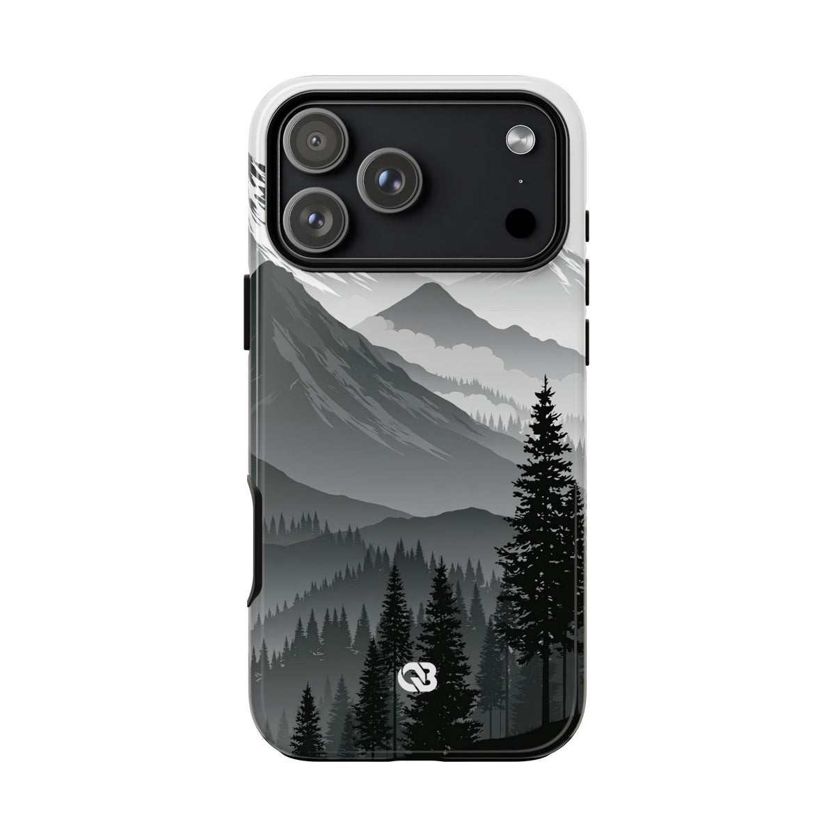Alpine Horizon · Tough Phone Case for iPhone · Black