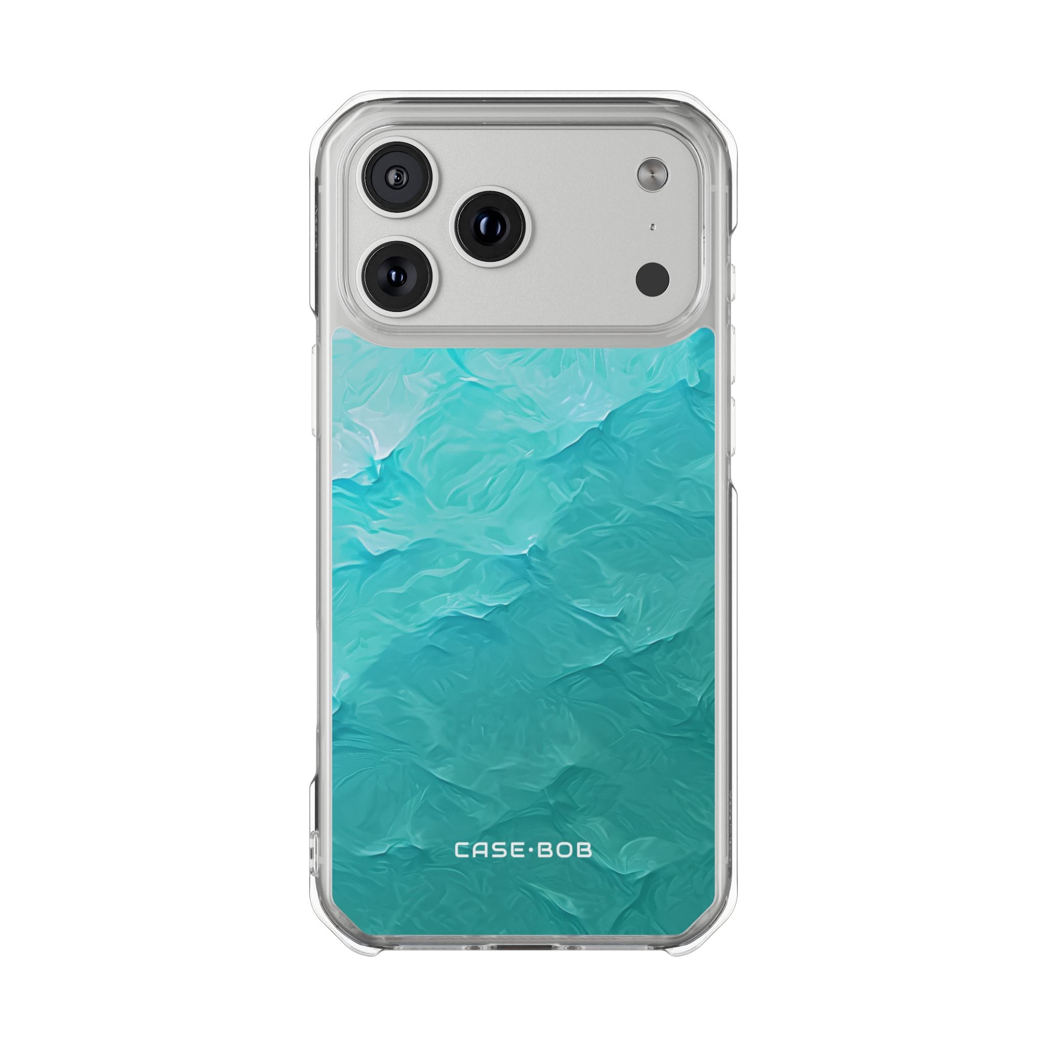 Teal Swirl iPhone 17 Pro Max Cover - Impact