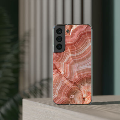 Blushing Rose Strata · Lite Phone Case for Samsung · Pink