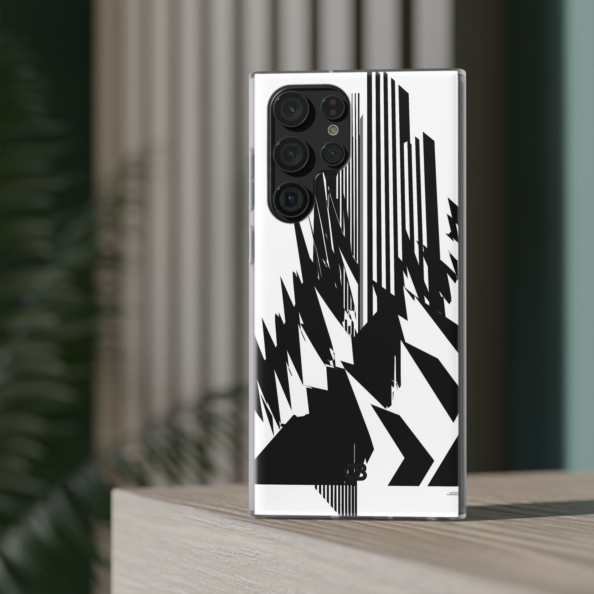 White Lite Phone Case for Samsung - Shattered Vector Spire