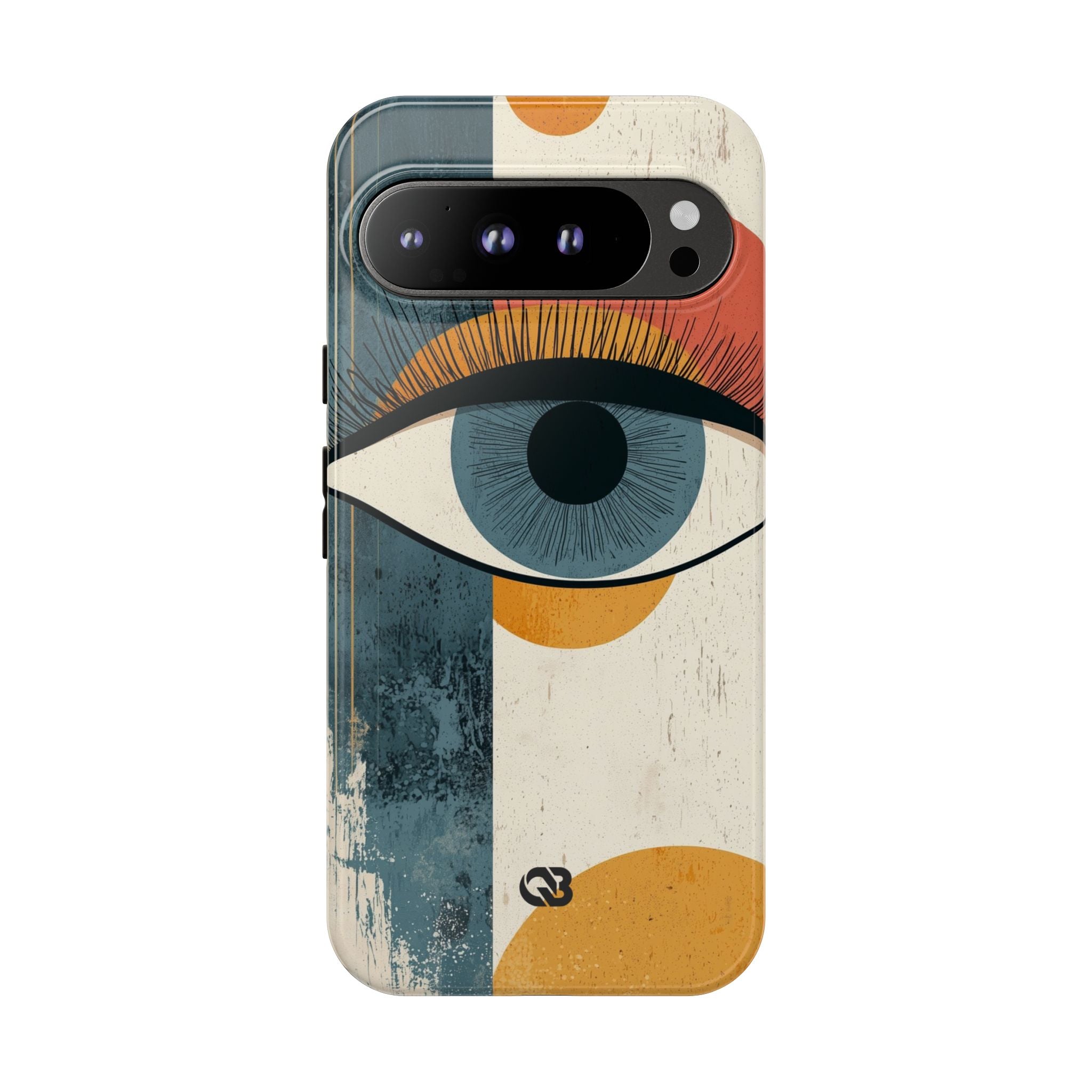 Distressed Azure Ocular · Tough Phone Case for Google Pixel
