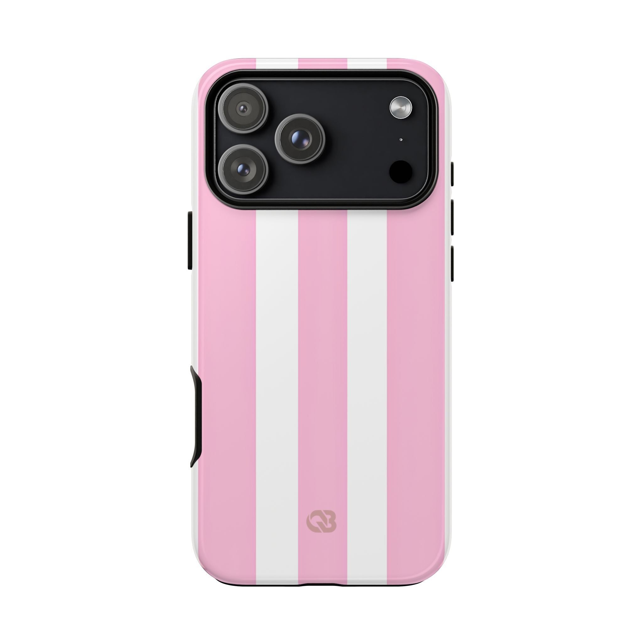 Soft Pink Stripe · Tough Coque de téléphone pour iPhone