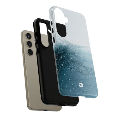 Teal Tough Phone Case for Samsung - Arctic Pulse Mesh