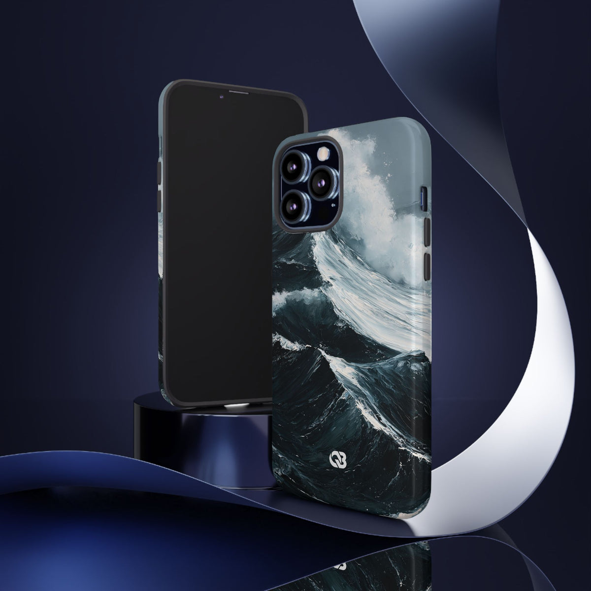 Nordic Swell · Tough Phone Case for iPhone · Blue