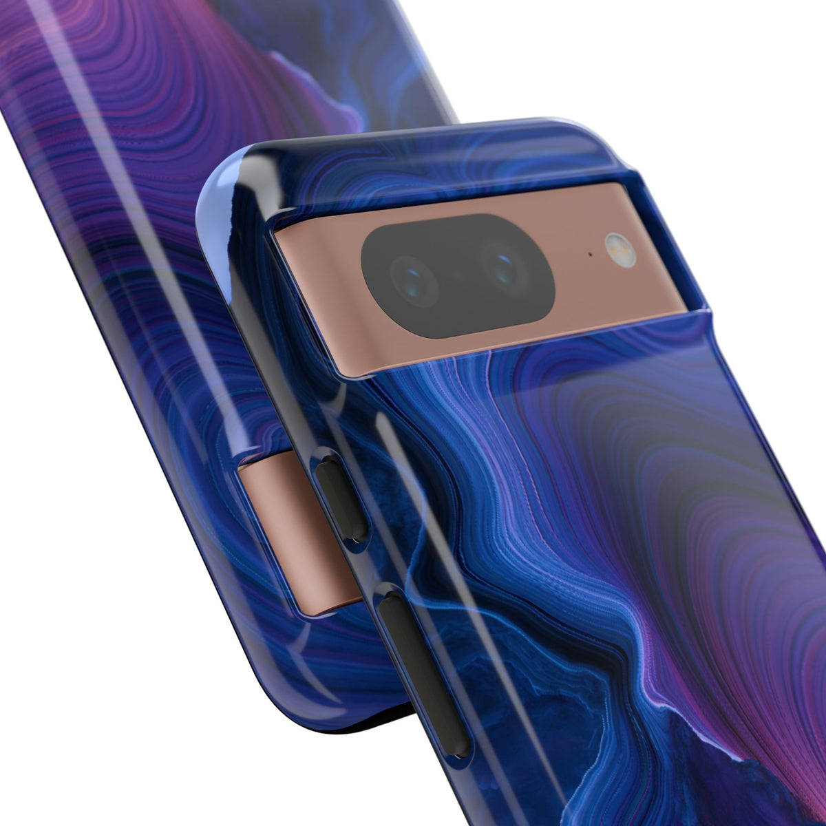 Radiant Strata · Tough Phone Case for Pixel ·  Blue