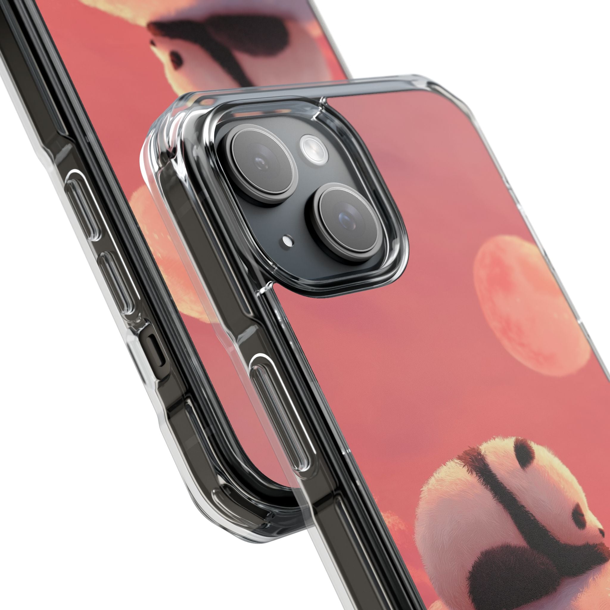 Rose Moon Panda · Impact Coque de téléphone pour iPhone · Magsafe