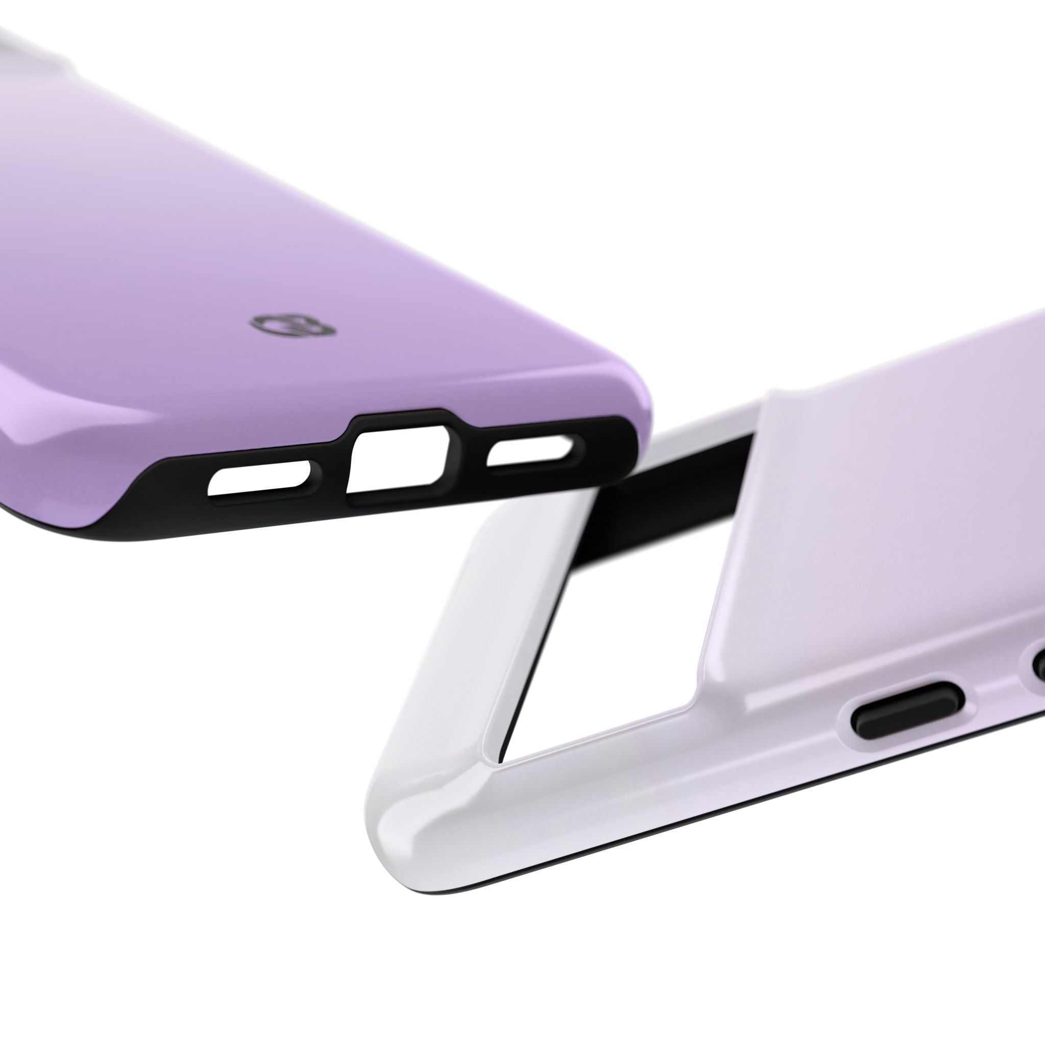 Purple Tough Phone Case for Google Pixel - Frosted Lavender Fade