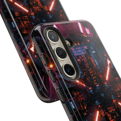 Cybernetic Reactor Core · Tough Phone Case for Samsung · Black
