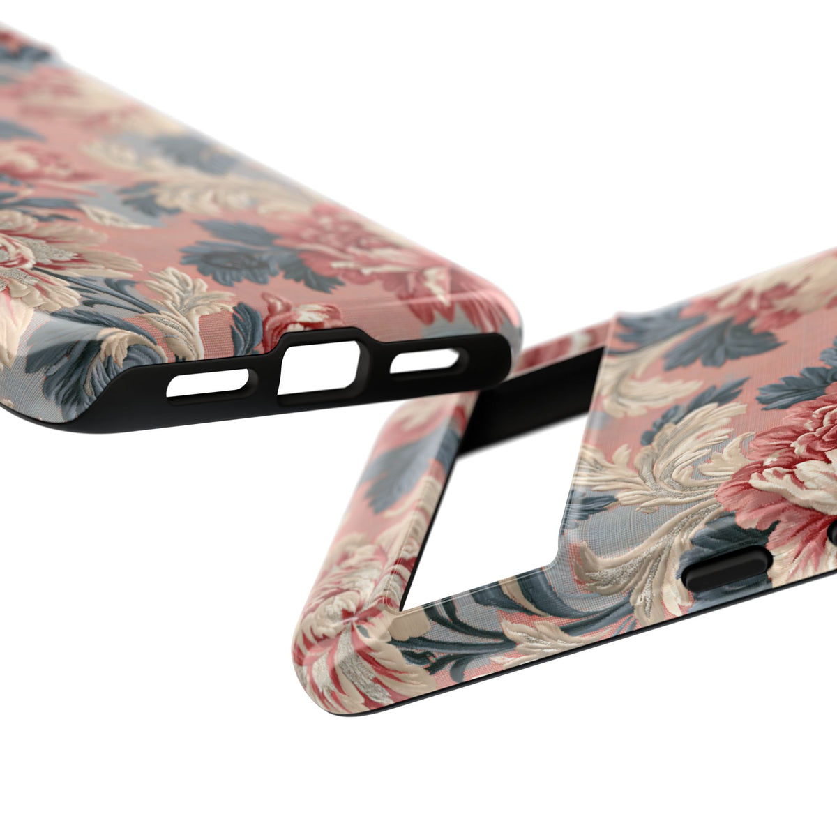 Blush Peony Jacquard · Tough Phone Case for Pixel ·  Pink