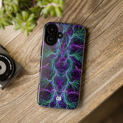 Electric Plasma Arbor · Tough Phone Case for iPhone · Purple
