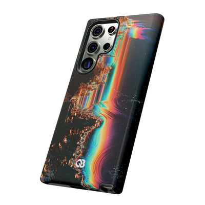 Prismatic Circuit · Tough Phone Case for Samsung · Black