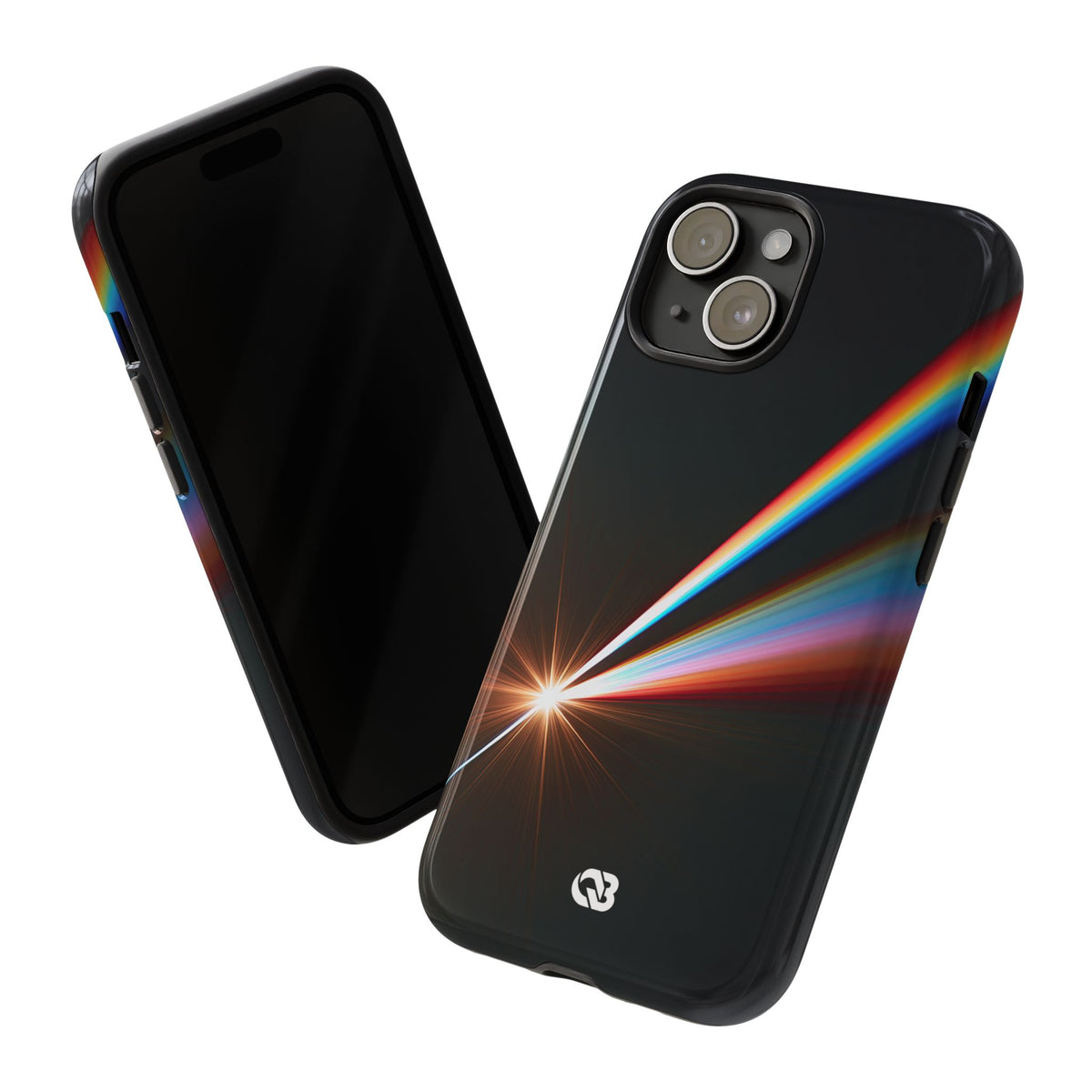 Spectral Refraction · Tough Phone Case for iPhone · Black