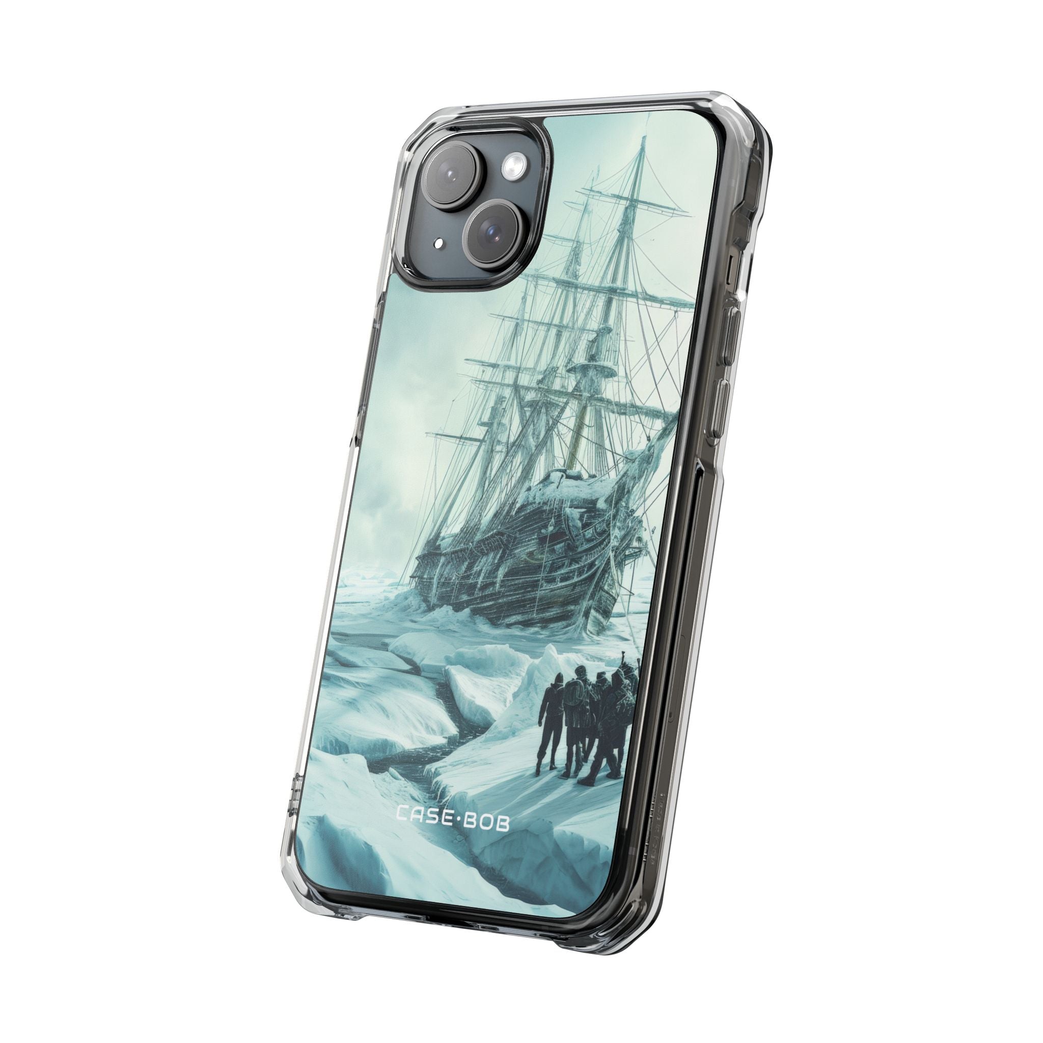 Icebound Ship iPhone 15 Plus Case - Impact