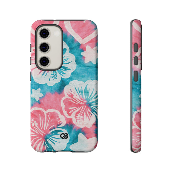 Tropical Hibiscus Bloom · Tough Phone Case for Samsung · Teal