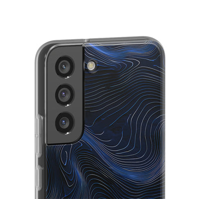 Blue Lite Phone Case for Samsung - Cobalt Contour Ridge