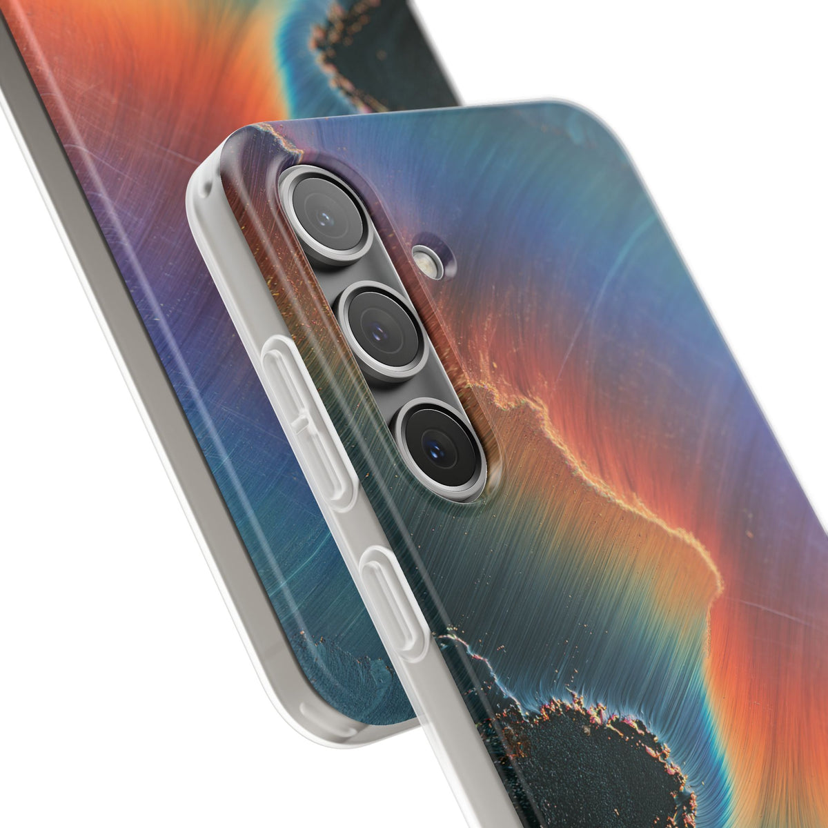 Prismatic Aura Shift · Lite Phone Case for Samsung · Blue