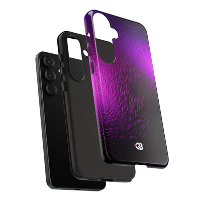 Violet Cyber Circuit · Tough Phone Case for Samsung · Purple