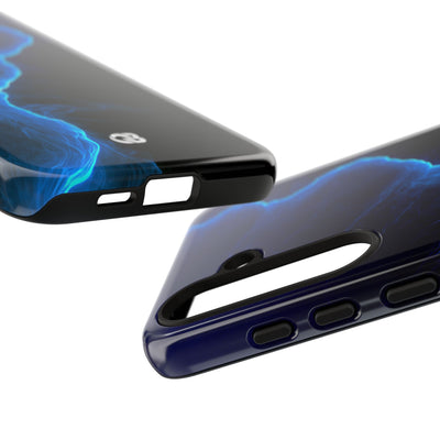 Electric Azure Drift · Tough Phone Case for Samsung · Blue