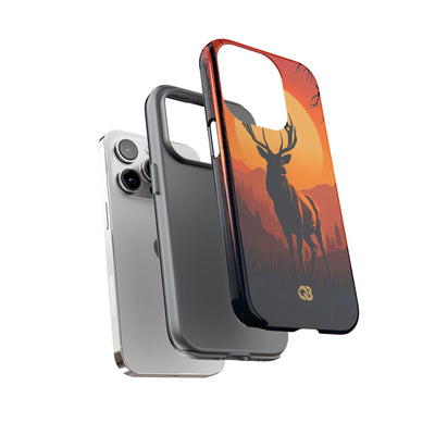 Amber Ridge Stag · Tough Custodia per iPhone
