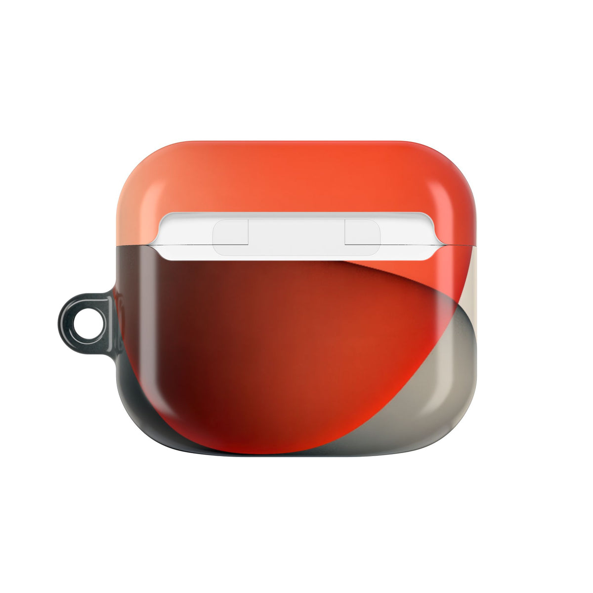 Translucent Crimson Form · Hard Case for AirPods & AirPods Pro · Red