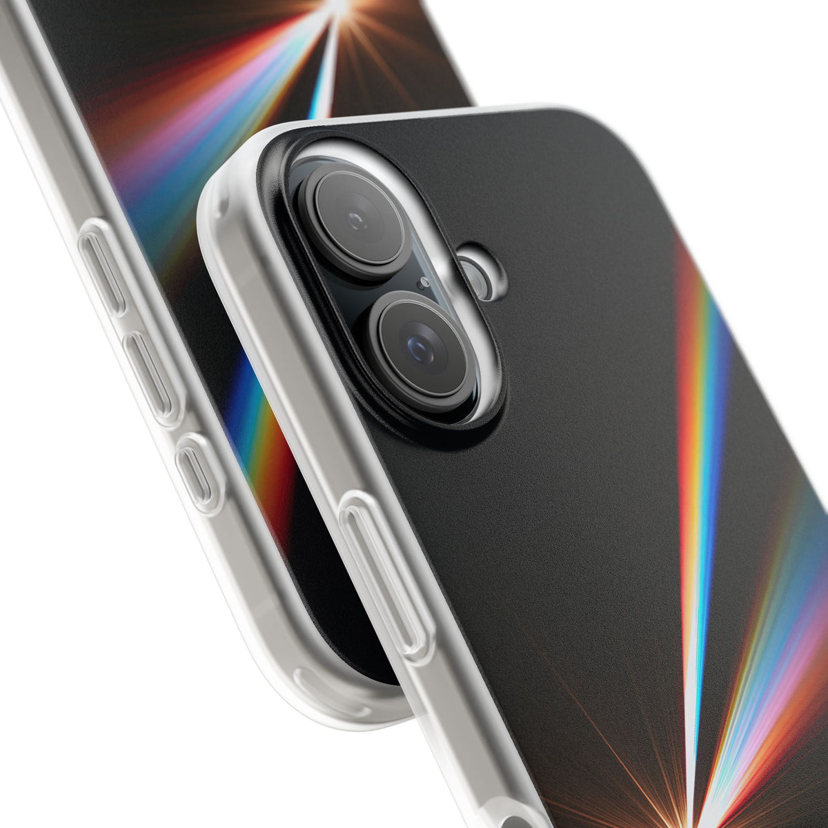 Spectral Refraction · Lite Phone Case for iPhone ·  Black
