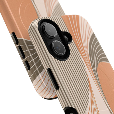 Orange Tough 2.0 Magsafe Phone Case for iPhone - Desert Arc Horizon