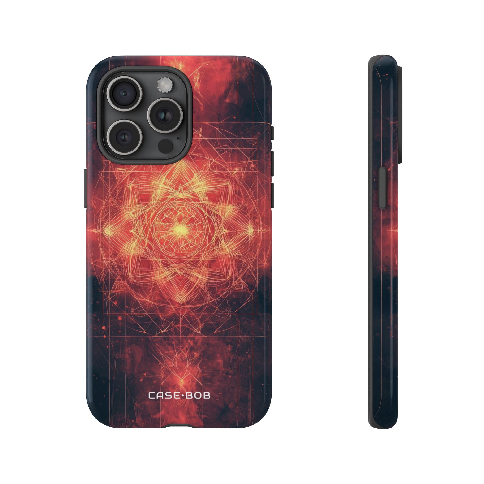 Stralende Mandala iPhone 15 Pro Max Case - Tough
